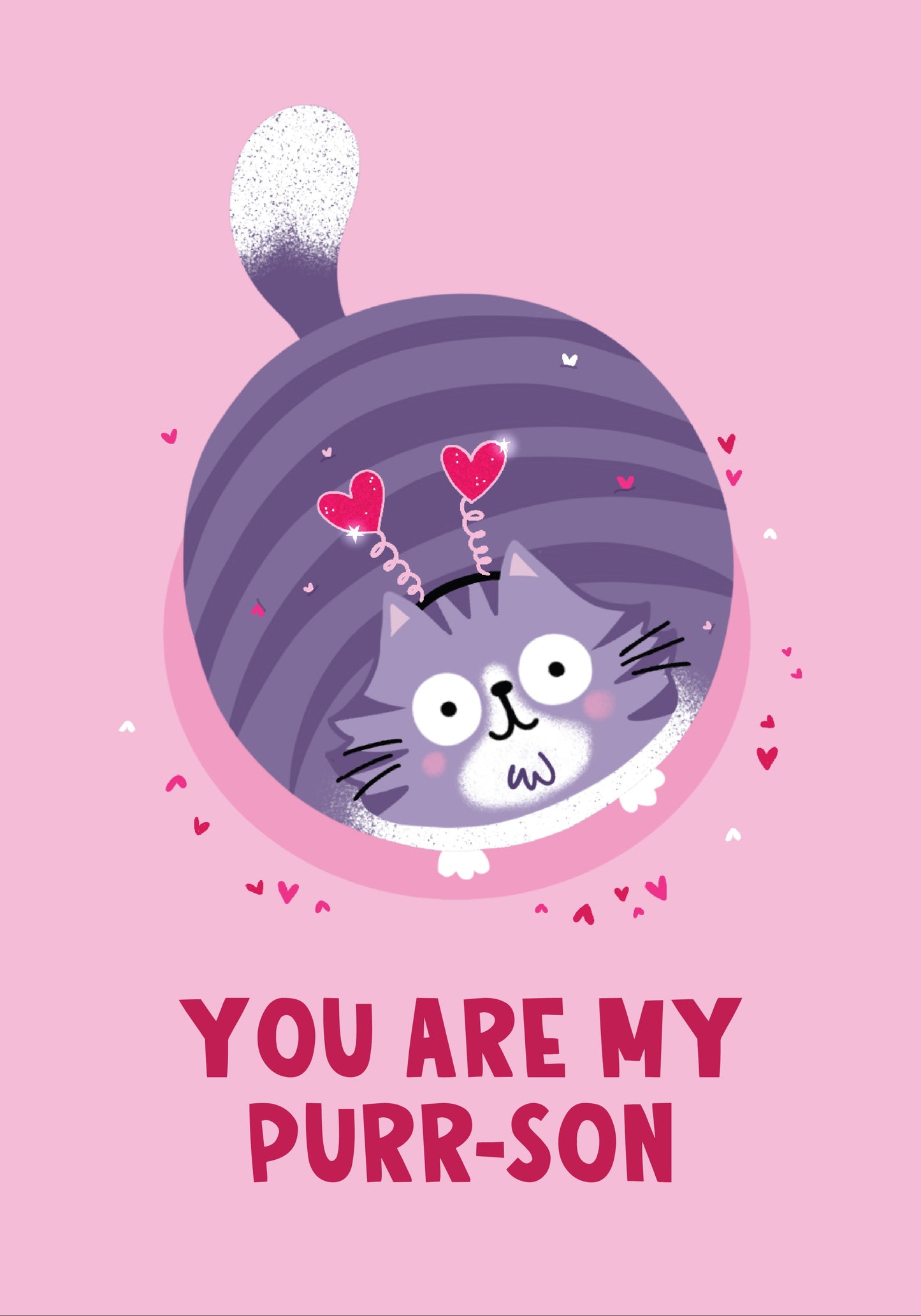 S13625-Lucy Maggie-My Purrson-Card-