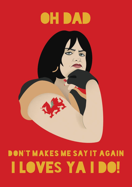 S14921-Lucy Maggie-Nessa Gavin And Stacey-Card-