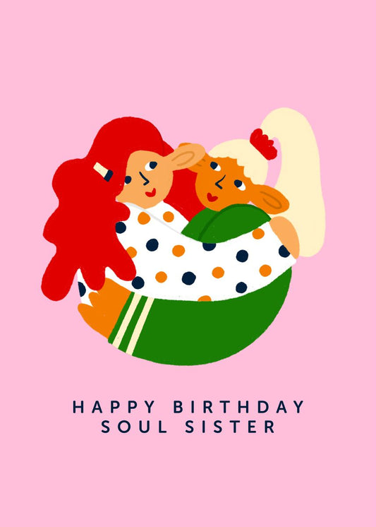 S1523-Lucy Maggie-Soul Sister-Card-