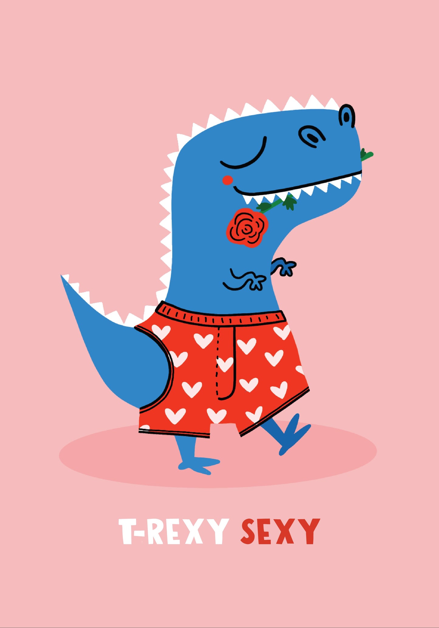 S16025-Lucy Maggie-T-Rexy Sexy-Card-