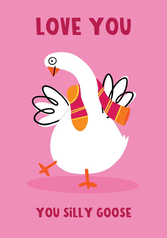 S16225-Lucy Maggie-Silly Goose-Card-