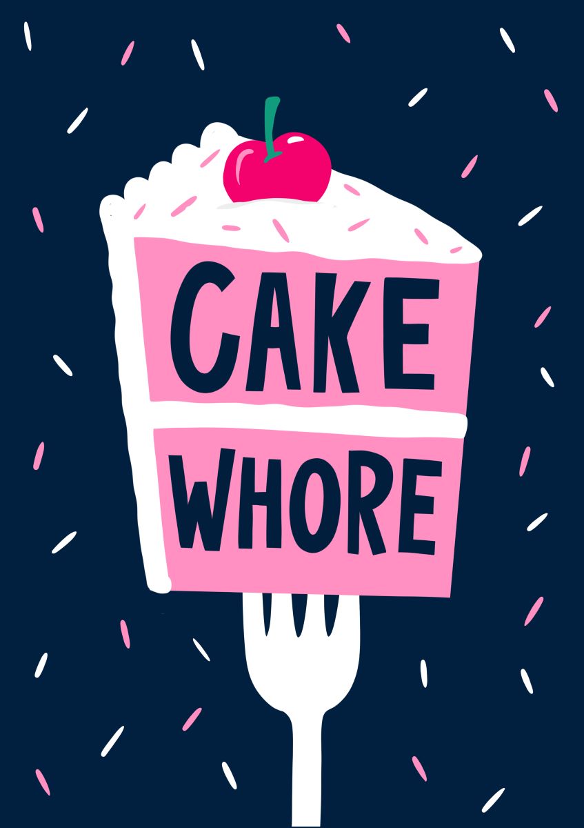 S16521-Lucy Maggie-Cake Whore-Card-