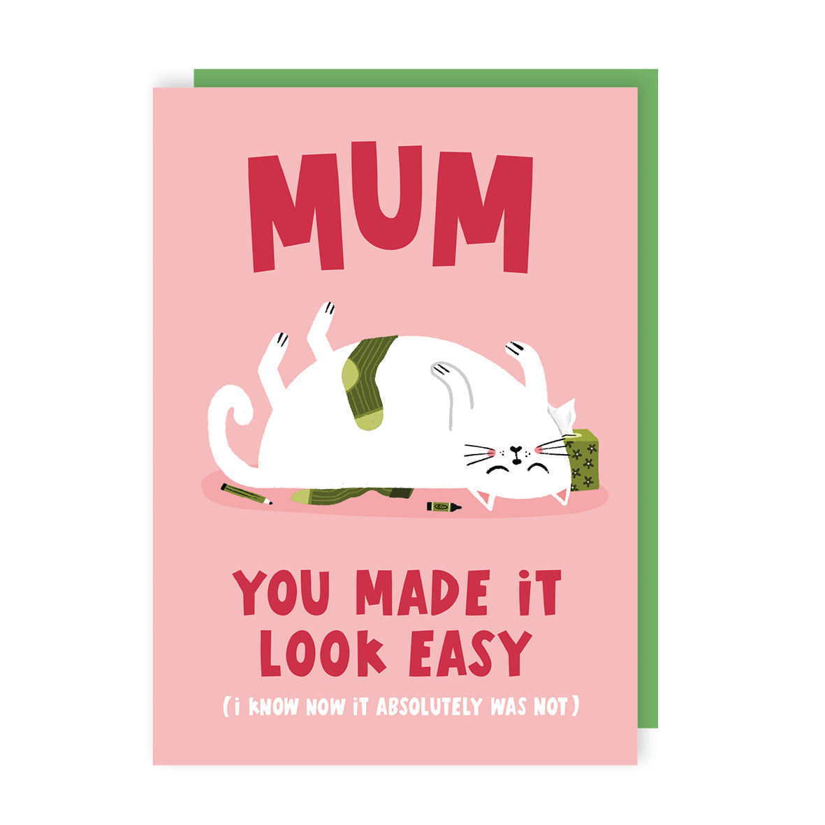 S4226-Lucy Maggie-You Made It Look Easy-Card-