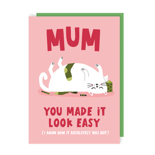 S4226-Lucy Maggie-You Made It Look Easy-Card-