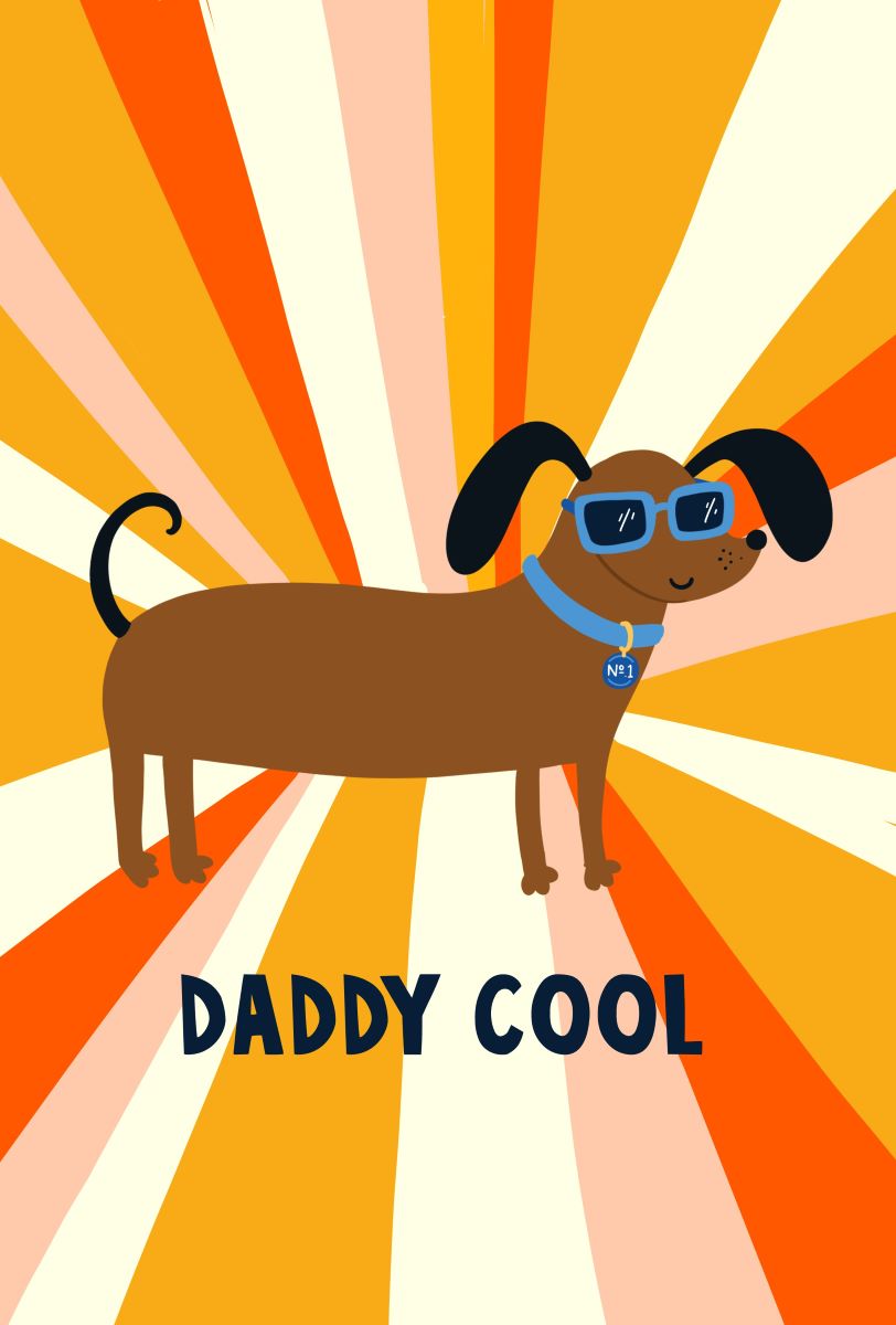 S525-Lucy Maggie-Daddy Cool-Card-