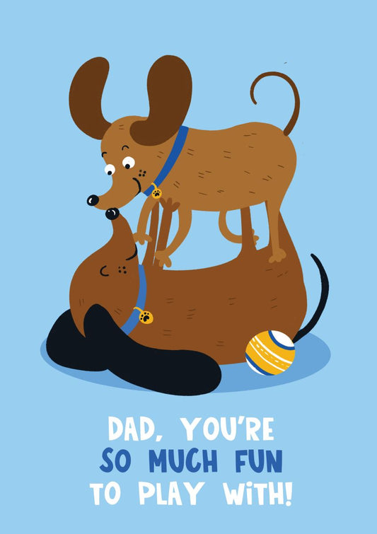 S6224-Lucy Maggie-Sausage Dogs-Card-