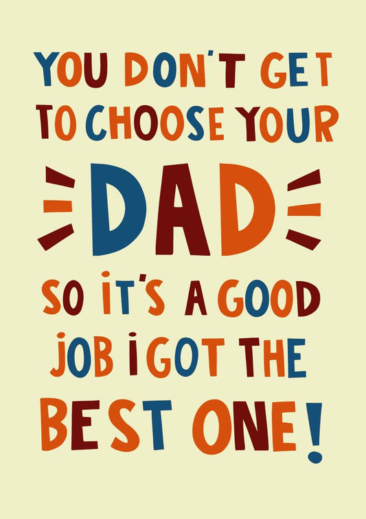 S625-Lucy Maggie-Best Dad-Card-