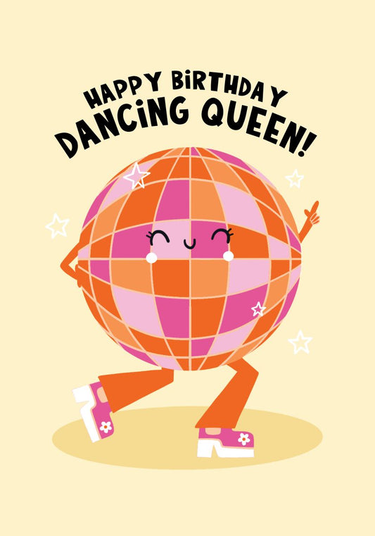 S6625-Lucy Maggie-Dancing Queen-Card-