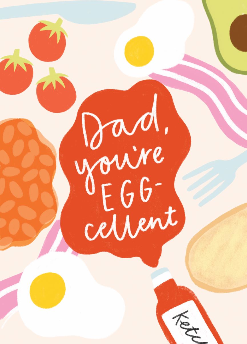S9324-Lucy Maggie-Dad Breakfast-Card-