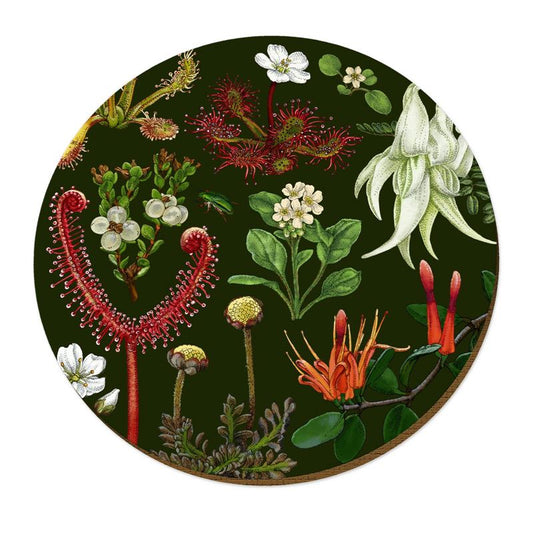 NZTWPM061-Live Wires-Nz Plants-Placemat-