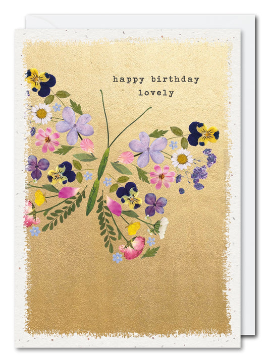 ERE07K-Meraki-Butterfly-Card-Pressed Flowers