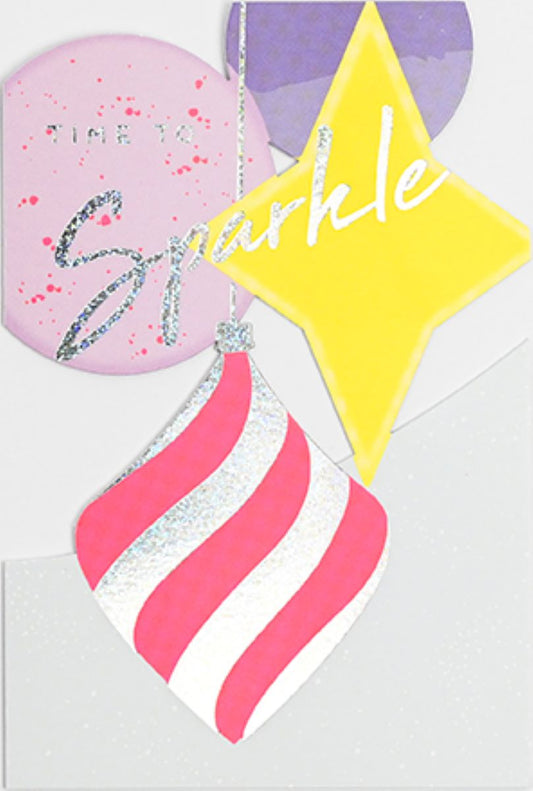 XCM04K-Meraki-Baubles-Xmas Card-Cosmic