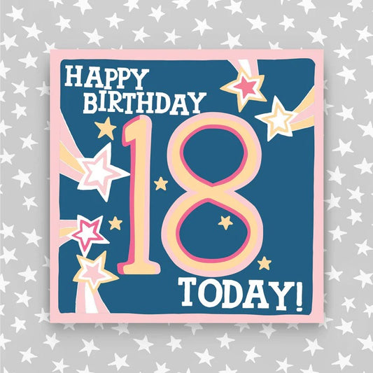 HH045-Molly Mae-Female Aged 18 Birthday Card-Card-Hip Hip Hooray