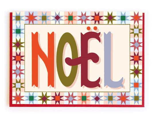 BP067-Noi-Noel Stars-Xmas Card-