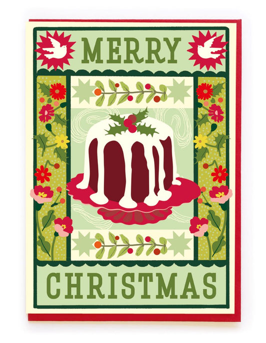 BP068-Noi-Christmas Pudding-Xmas Card-