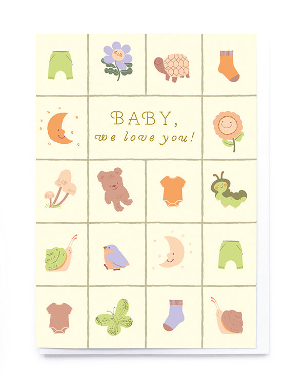 CX013-Noi-Love Icons Baby-Card-