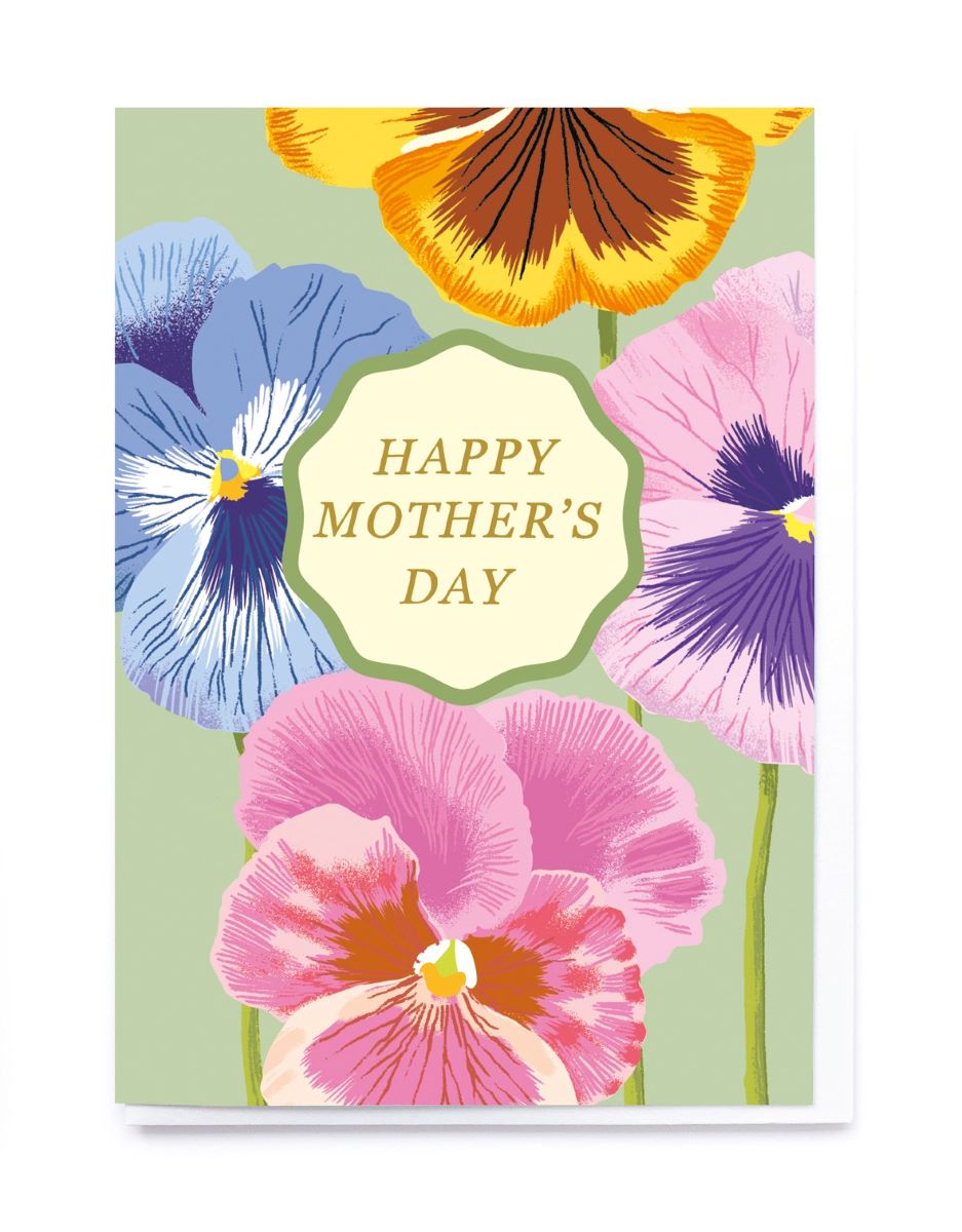 NL312-Noi-Pretty Pansies-Card-