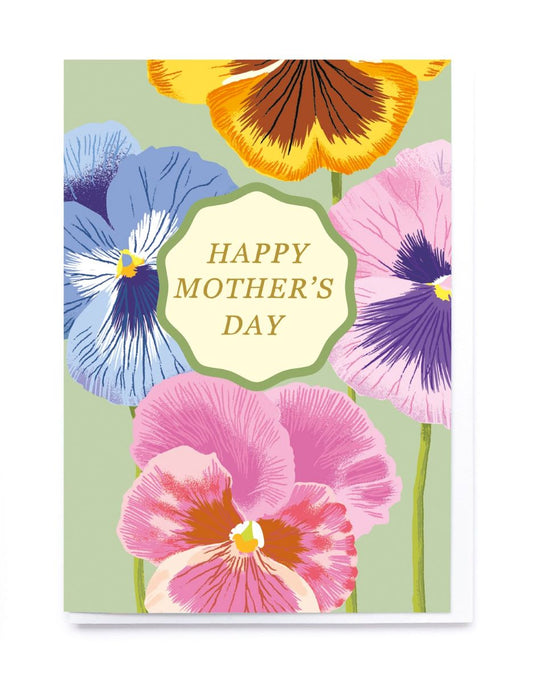 NL312-Noi-Pretty Pansies-Card-
