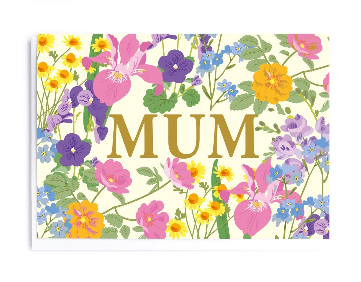 NL316-Noi-Mum On Florals-Card-