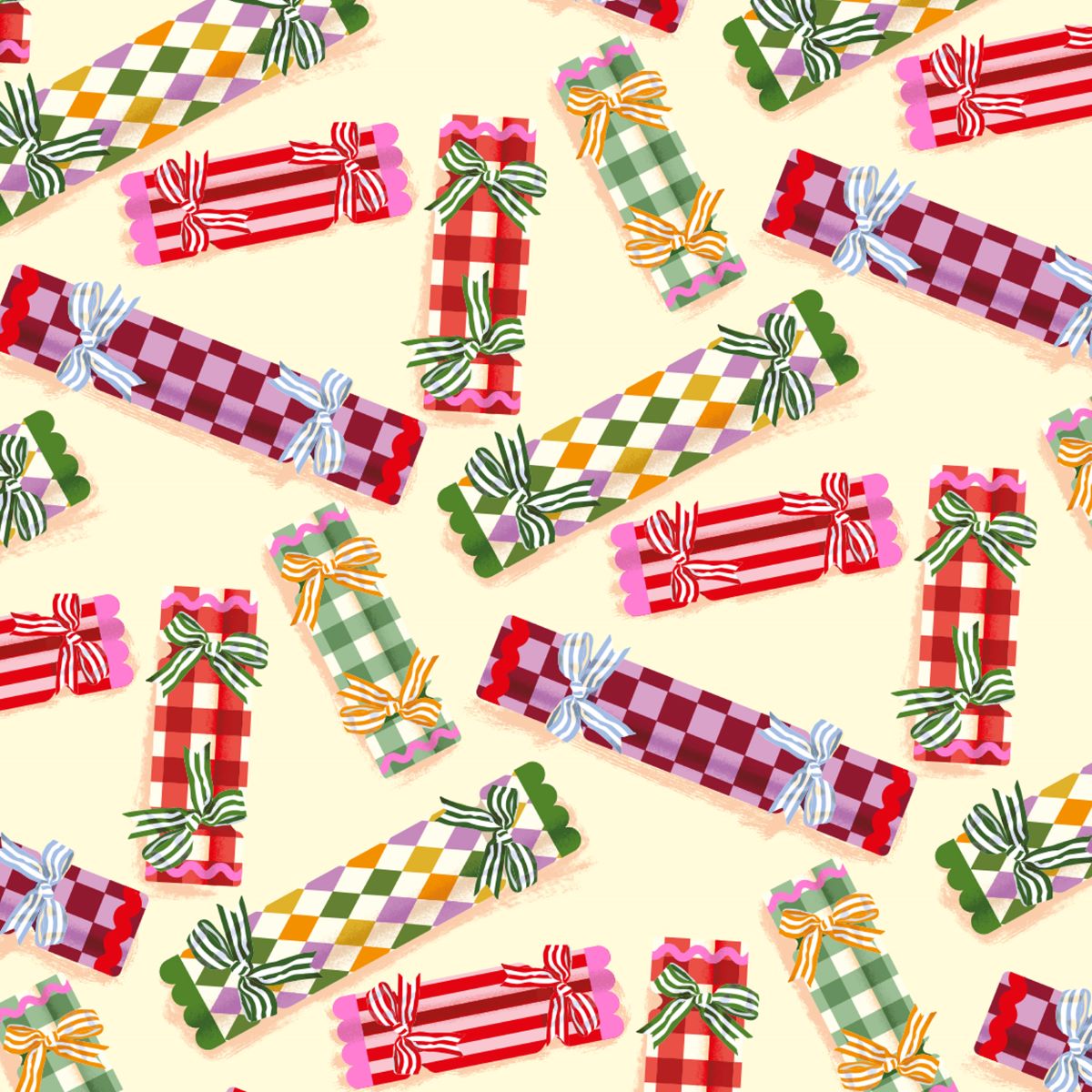 NW105-Noi-Xmas Wrap-Flat Sheets