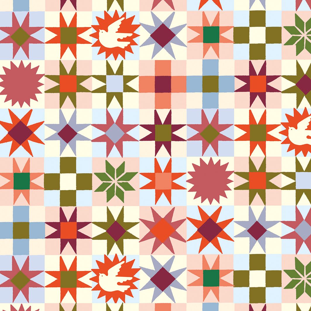 NW108-Noi-Christmas Stars-Xmas Wrap-