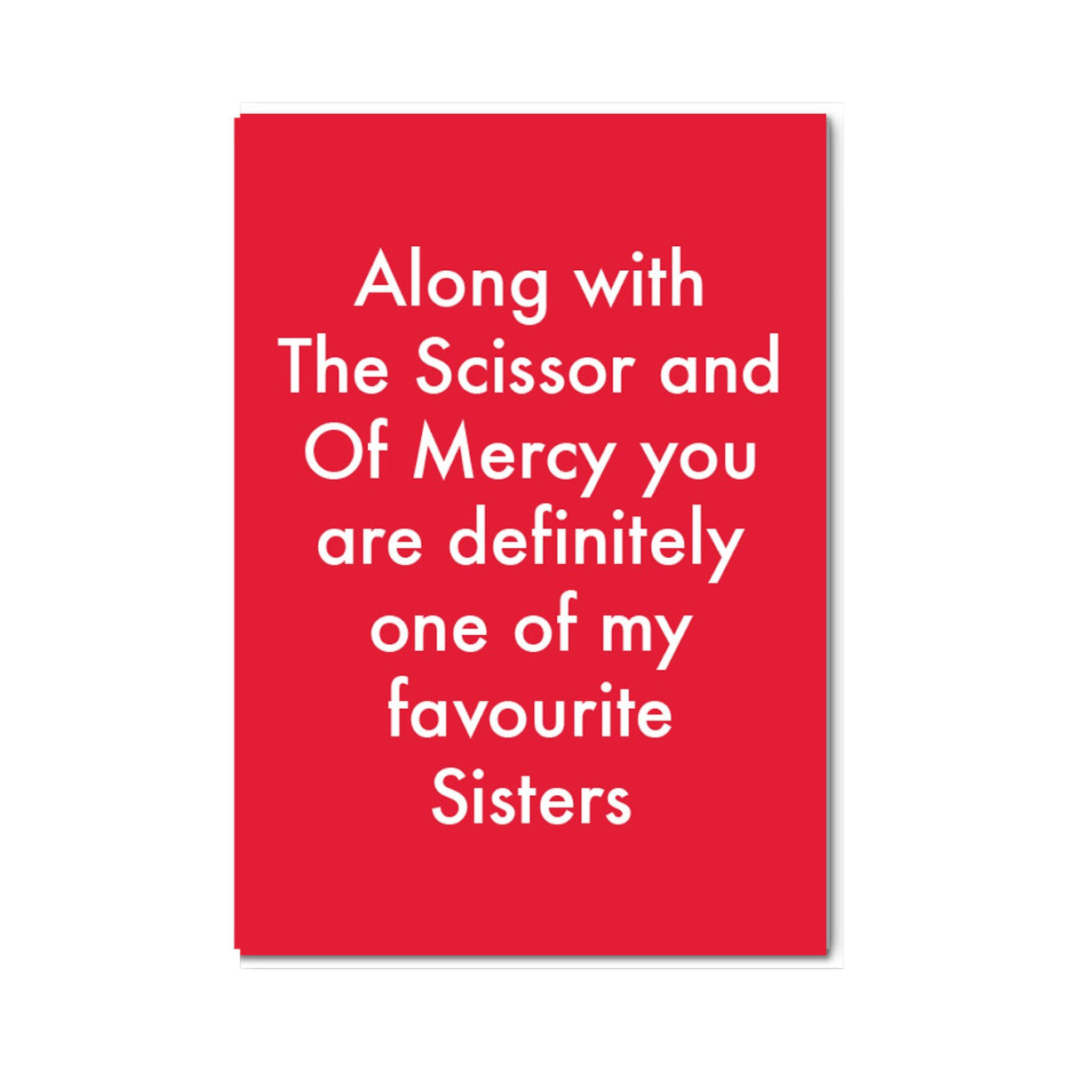 C033-Objectables-My Favourite Sisters-Card-Favourites