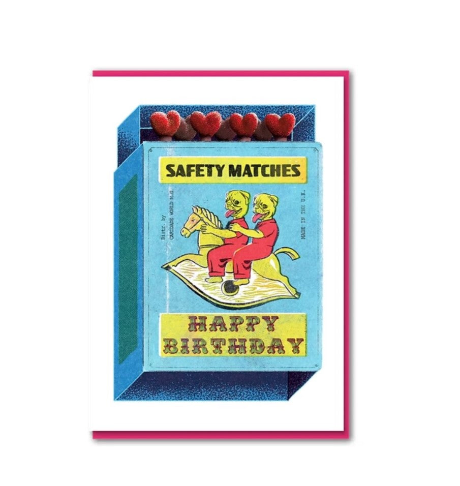 CAR006-Objectables-Birthday Pugs-Card-Caridade