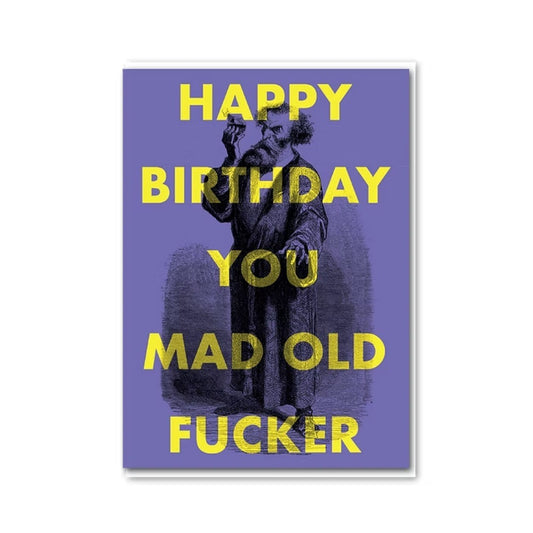 DA013-Objectables-Mad Old Fucker-Card-Dark Arts