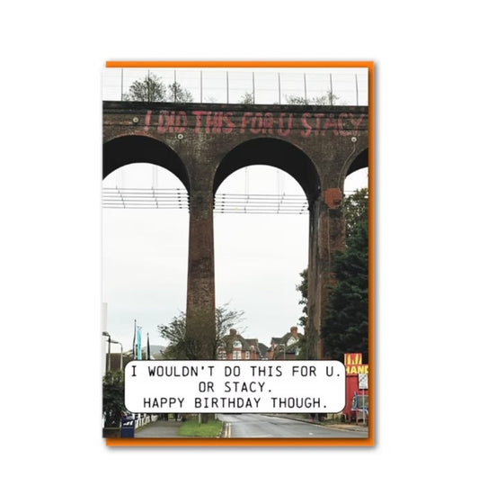 GT006-Objectables-Stacey Birthday-Card-Gone Taggin