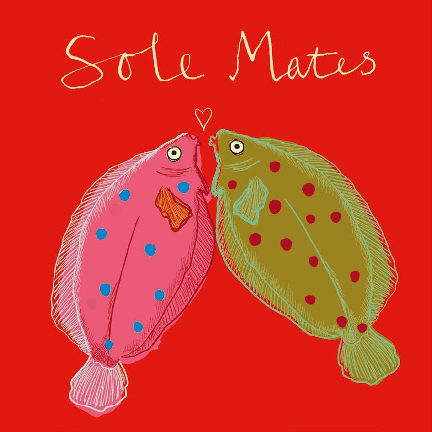 FP3098-Poet and Painter-Sole Mates-Card-Motley