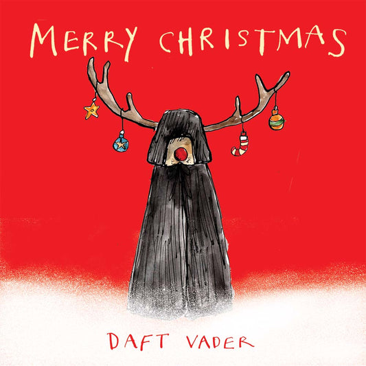 FP3173-Poet and Painter-Daft Vader Christmas-Xmas Card-Motley