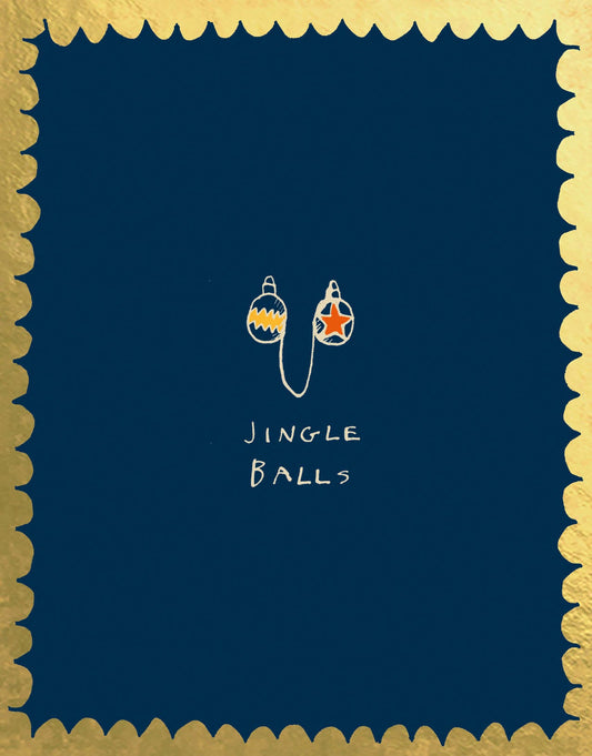 FP3426-Poet and Painter-Jingle Balls-Xmas Card-Jingle Balls