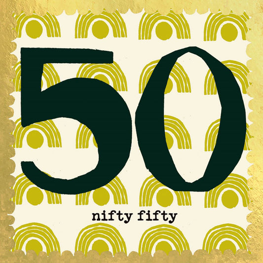 FP3431-Poet and Painter-Nifty Fifty-Card-Krafty
