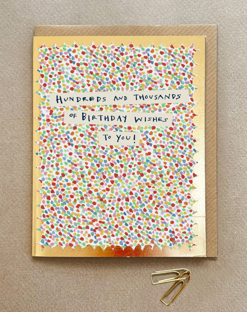 FP3451-Poet and Painter-Hundreds And Thousands-Card-Gala