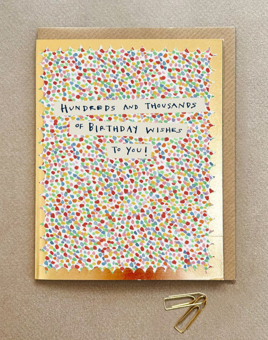 FP3451-Poet and Painter-Hundreds And Thousands-Card-Gala
