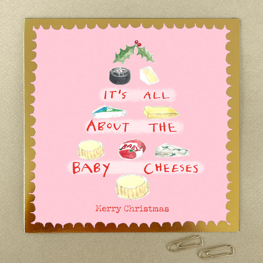 FP3526-Poet and Painter-Baby Cheeses-Xmas Card-Pizazz