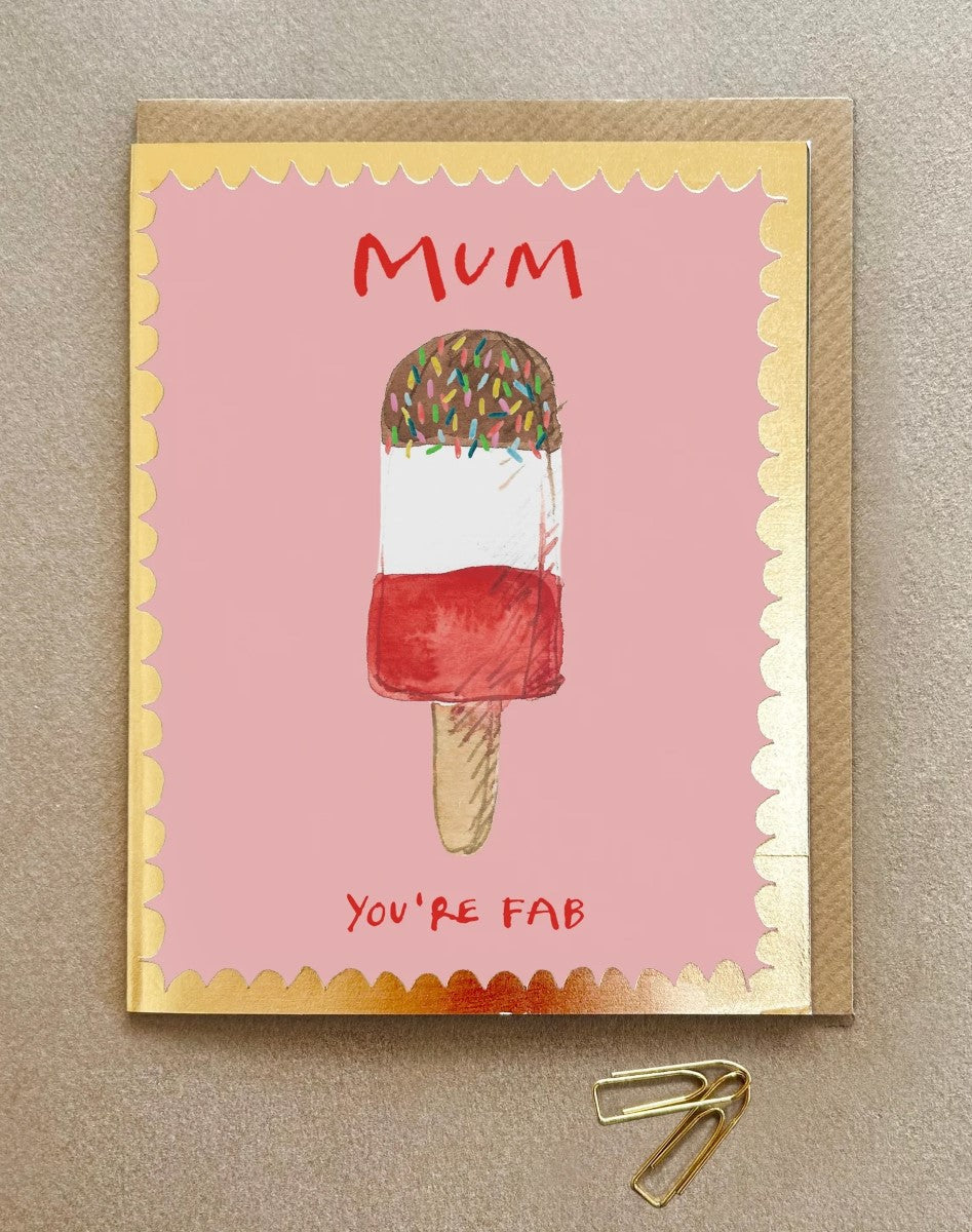 FP3545-Poet and Painter-You'Re Fab Mum-Card-Gala