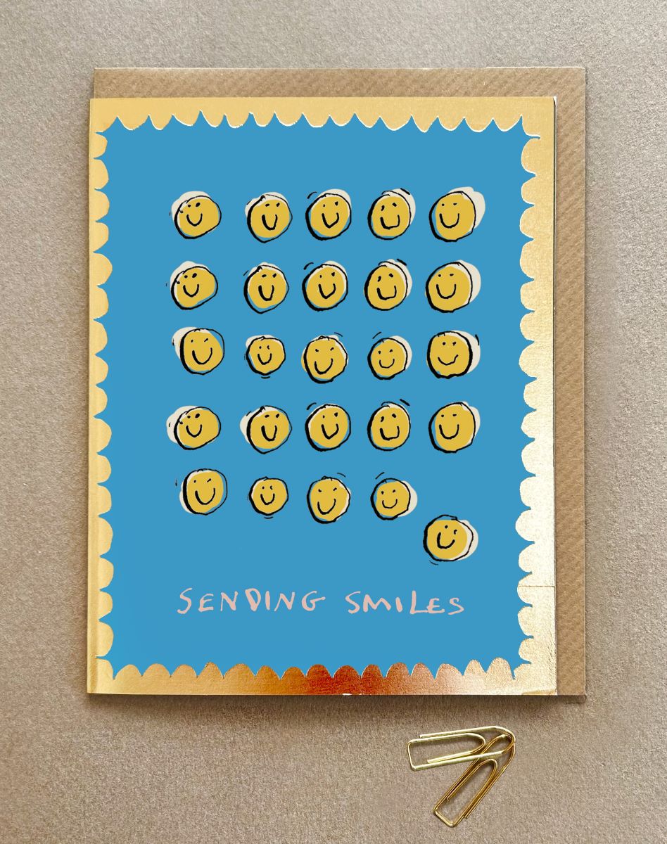 FP3556-Poet and Painter-Sending Smiles-Card-Gala