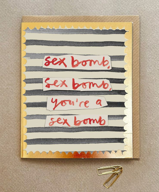 FP3596-Poet and Painter-Sex Bomb-Card-Gala