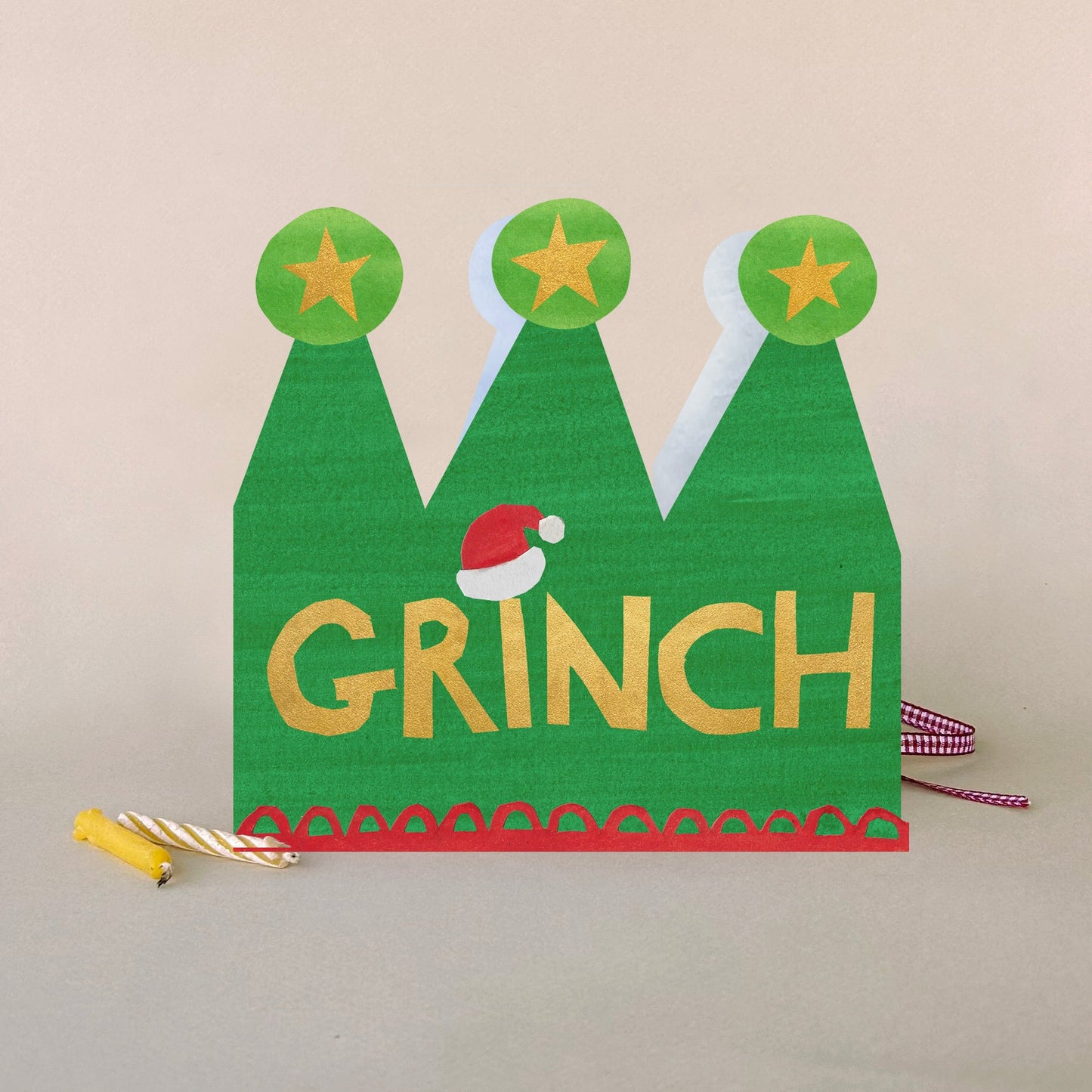 FP3692-Poet and Painter-Grinch-Xmas Card-Christmas Crowns