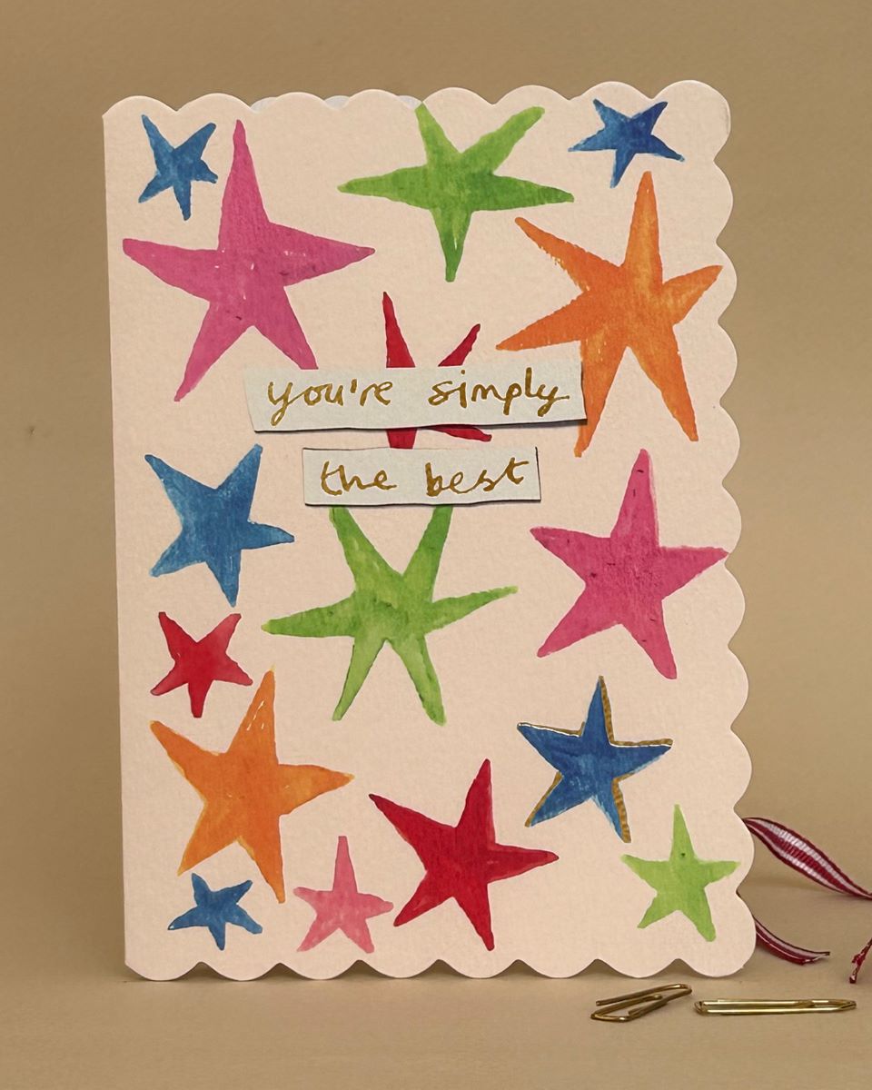 FP3706-Poet and Painter-You'Re Simply The Best-Card-Edgy