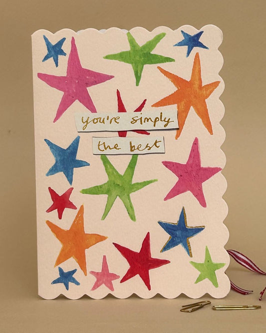 FP3706-Poet and Painter-You'Re Simply The Best-Card-Edgy