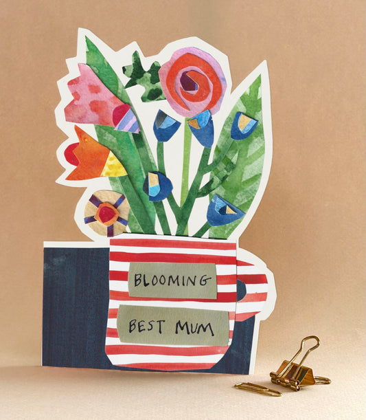 FP3749-Poet and Painter-Blooming Best Mum-Card-Cut It Out