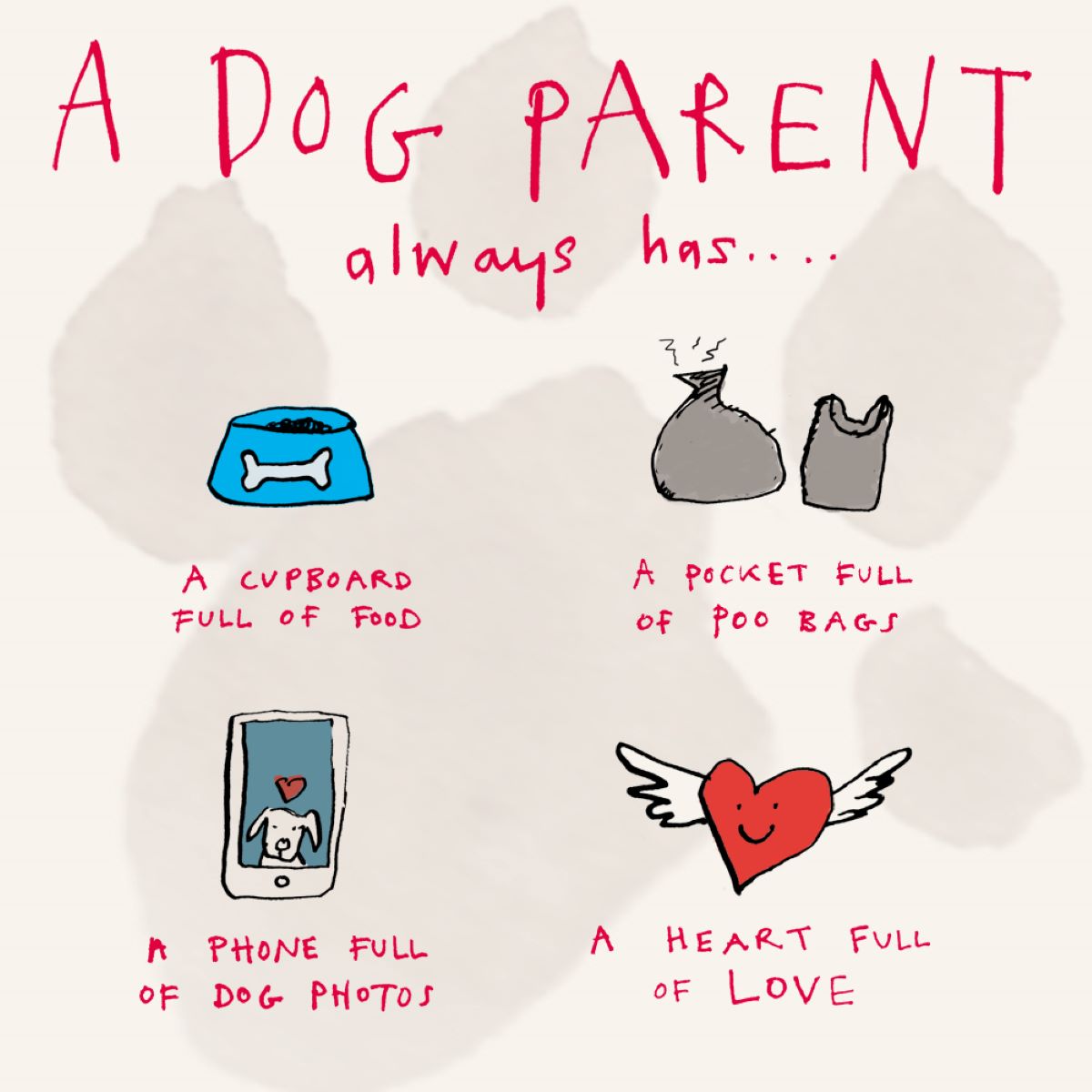 FP921-Poet and Painter-Dog Parent-Card-Motley