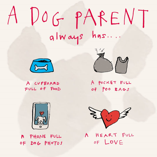FP921-Poet and Painter-Dog Parent-Card-Motley
