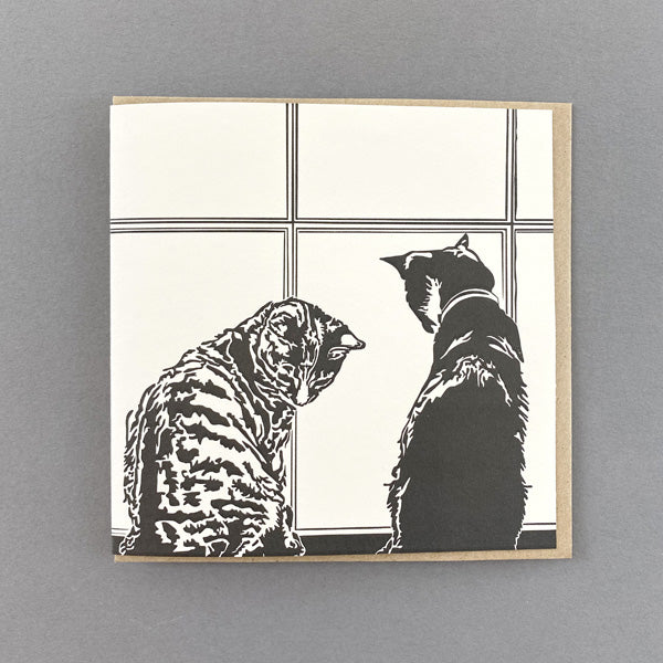 FFPI202-Penguin Ink-Window Time-Card-Flora & Fauna