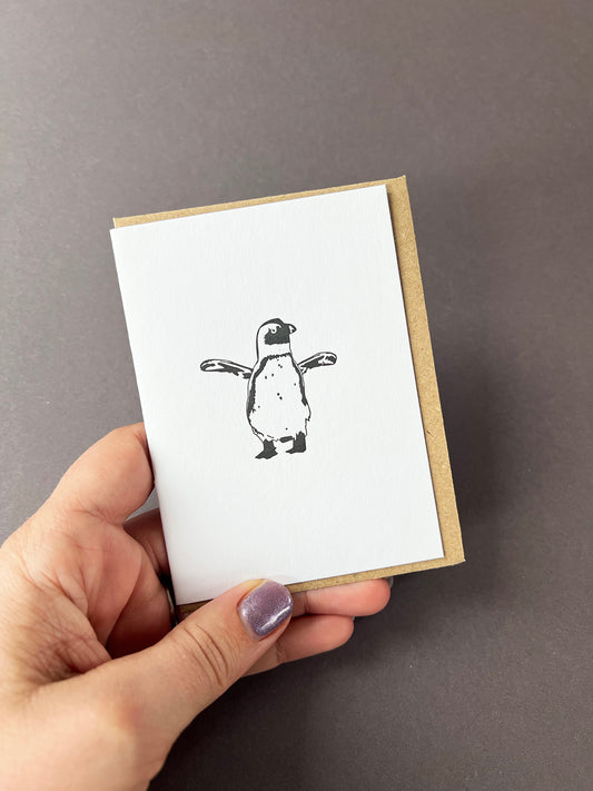PI021-Penguin Ink-African-Mini Card-Little Notes