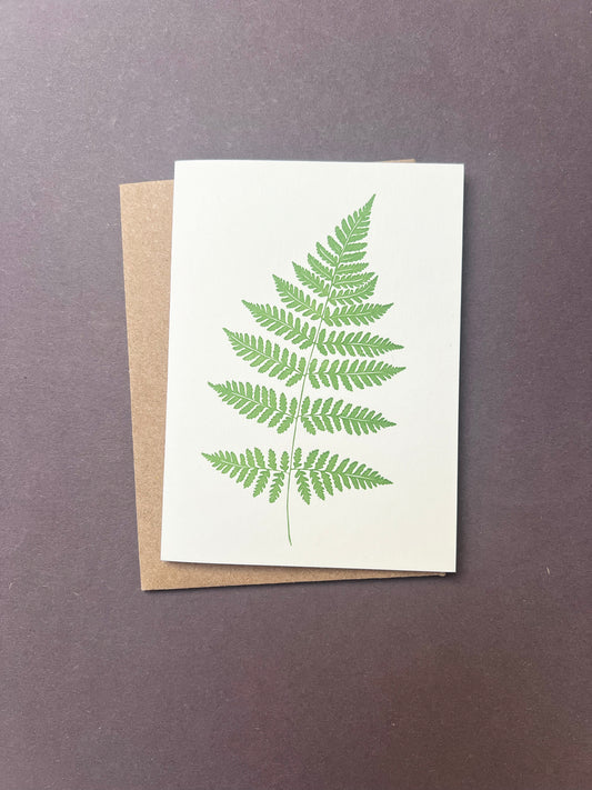 PI460-Penguin Ink-Royal Fern-Mini Card-Little Notes