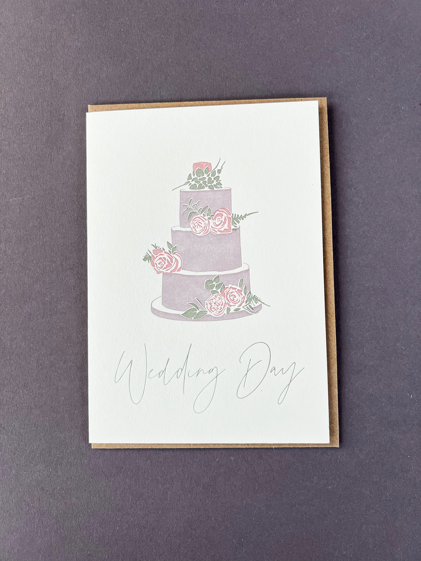 PI806-Penguin Ink-Wedding Cake-Card-Celebration Notes