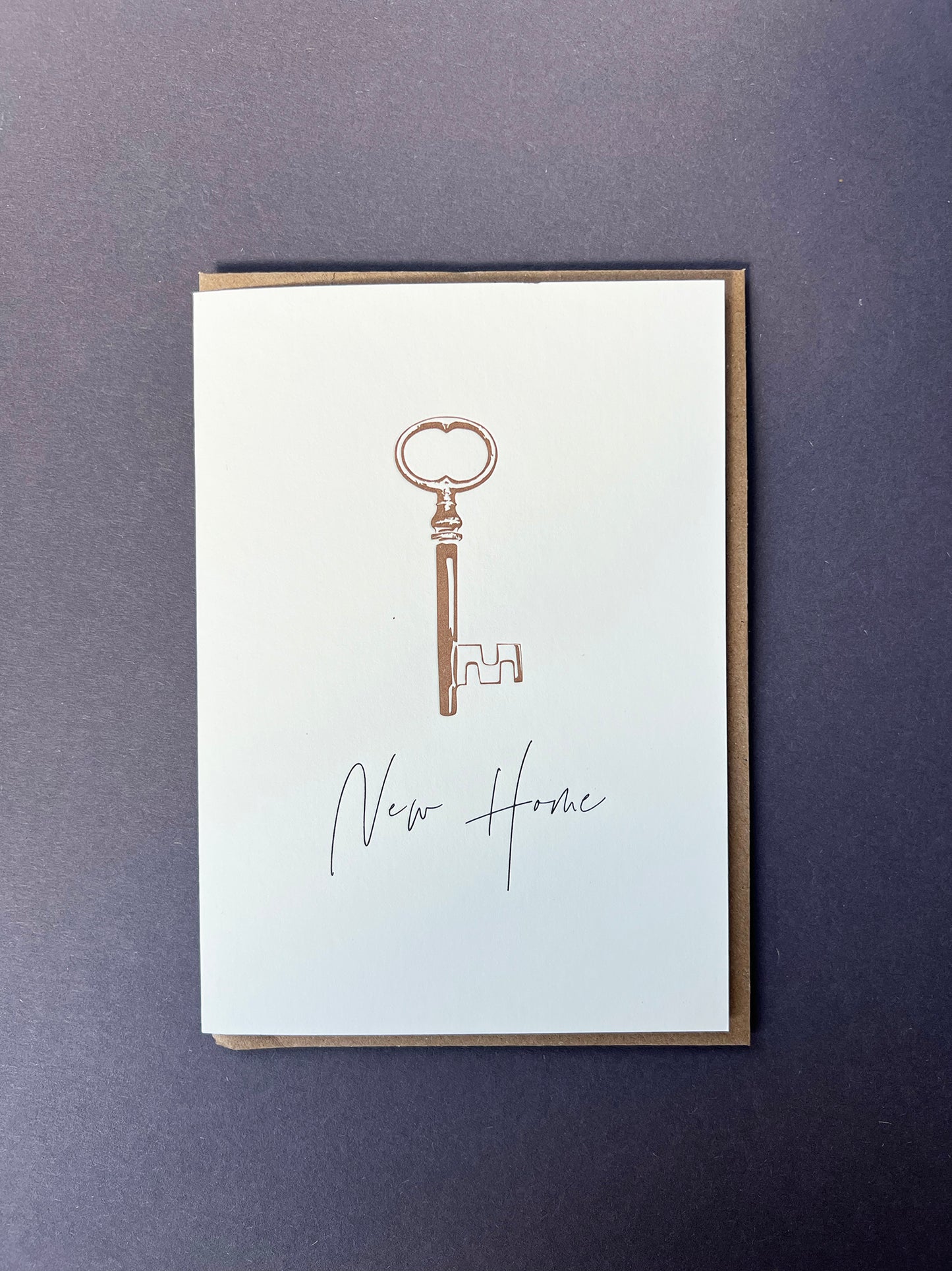 PI809-Penguin Ink-New Home Key-Card-Celebration Notes